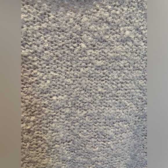 Chico’s Pink Boucle’ Sweater with Lace Trim Size 1 - Picture 6 of 10